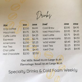 The Wild Batch Bistro - Drink menu - Desserts Near Me - Wrightsville, Pennsylvania