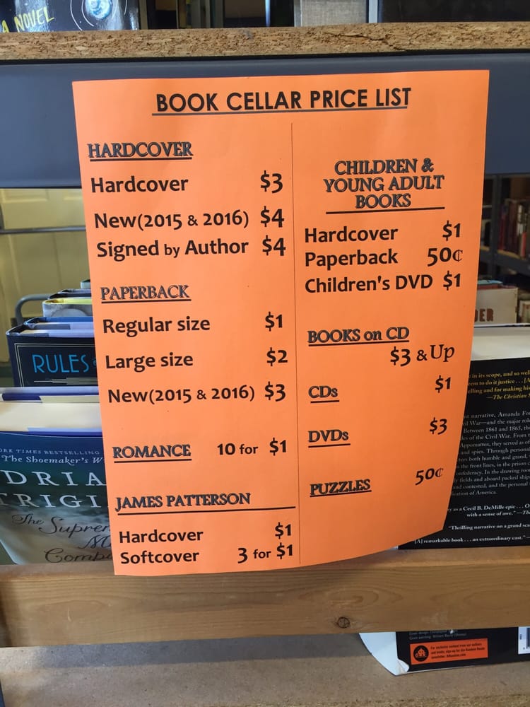 THE BOOK CELLAR 269 Main St S, Woodbury, Connecticut Bookstores Yelp
