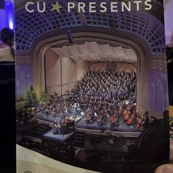 Macky Auditorium - Program cover