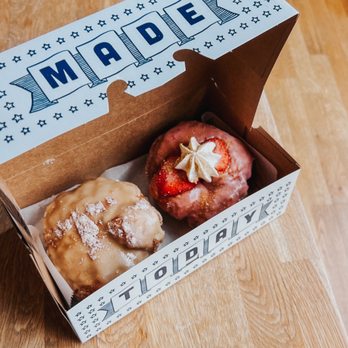 Parlor Doughnuts - Strawberry shortcake and French toast donut - Donuts Near Me - Denver, Colorado Parlor Doughnuts - Strawberry shortcake and French toast donut - Donuts Near Me - Denver, Colorado