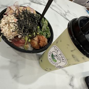 The Poke Tea House - Poke bowl and Matcha tea - Bubble Tea Near Me - Vista, California