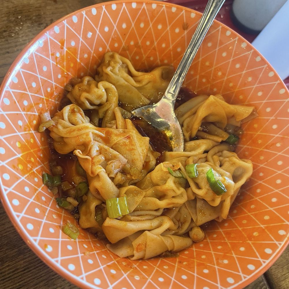 Liang's Village - Hand Wrapped Wonton Noodle Soup (8 pcs) - Taiwanese Near Me - Cupertino, California Liang's Village - Hand Wrapped Wonton Noodle Soup (8 pcs) - Taiwanese Near Me - Cupertino, California