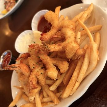 Pappadeaux Seafood Kitchen - Shrimp and fries - Seafood Near Me - Houston, Texas
