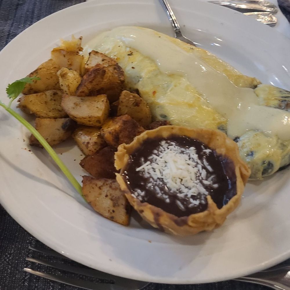 Omelet de cuitlacoche