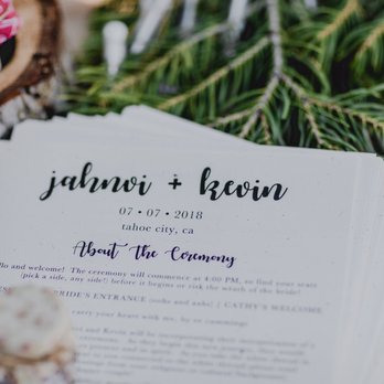 Not JESS A Planner - The itinerary for this couple's big day. - Party & Event Planning Near Me