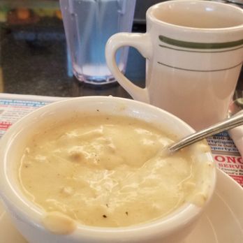 Double T Diner - Cream of crab soup. Made with, gasp, real crab. Soooooo good - Diners Near Me - Annapolis, Maryland