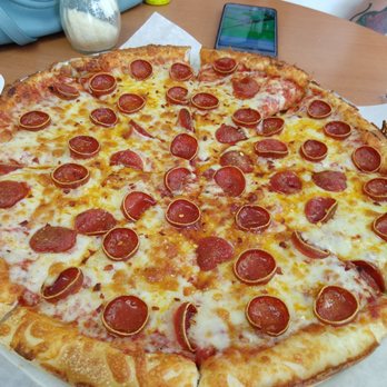 Heathco's - Pep pizza  14" - Pizza Near Me - Auburn, Maine