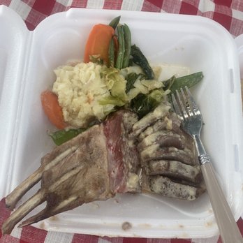 Chez Vincent - Lamb- it was cooked to perfection ! So gooood - French Near Me - Winter Park, Florida