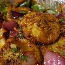 Veggie Chilly Momos