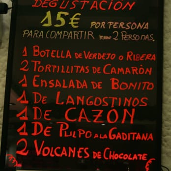 Taberna la Gaditana - Tapas/Small Plates Near Me - Madrid, M