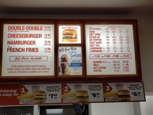 Menu photo 2 In-N-Out Burger West Sacramento, CA Menu photo 2 In-N-Out Burger West Sacramento, CA