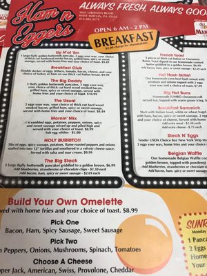 Menu photo 5 Ham N Eggers Diner West Mifflin, PA Menu photo 5 Ham N Eggers Diner West Mifflin, PA