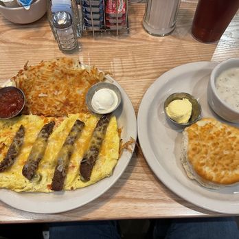 The Big Biscuit - The Ranchero omelette actually what I got. - Breakfast & Brunch Near Me - Edmond, Oklahoma