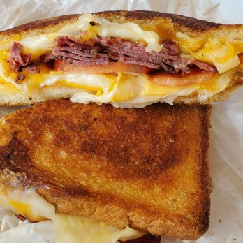 Nate's Korner - Grilled cheese add Pastrami and tomato - meh - Breakfast & Brunch Near Me - Santa Ana, California Nate's Korner - Grilled cheese add Pastrami and tomato - meh - Breakfast & Brunch Near Me - Santa Ana, California