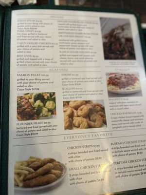 Menu photo 2 Anthony's Restaurant and Lounge Barnwell, SC