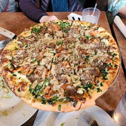 Euro Cafe - Euro Special Pizza with Gyro meat!!!