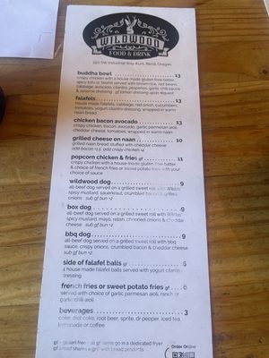 Menu photo 2 WildWood Bend, OR Menu photo 2 WildWood Bend, OR