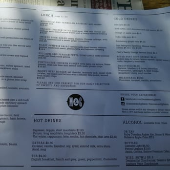 Moose and Gibson - Day menu - Coffee & Tea Near Me - Woolloongabba, QLD