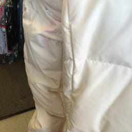 White jacket ruined by Bronco
