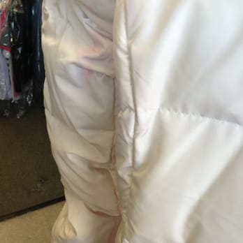 Bronco Cleaners - White jacket ruined by Bronco - Dry Cleaning Near Me - Tustin, California
