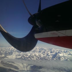 Ravn Alaska - Interesting propeller visual.
