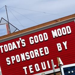 Mi Cocinita Mexican Grill & Cantina - Sign out front