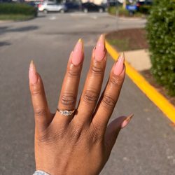 Angel Nails & Spa - Fill with Gold Flakes