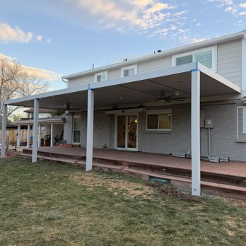 Zapp Exteriors - New patio roof - Patio Coverings Near Me - Sheridan, Colorado Zapp Exteriors - New patio roof - Patio Coverings Near Me - Sheridan, Colorado