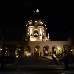 Pasadena Art Night - Pasadena City Hall during Pasadena Art Night 2014