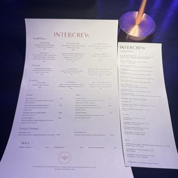 Intercrew - menu - 11/15/24 - Cocktail Bars Near Me - Los Angeles, California Intercrew - menu - 11/15/24 - Cocktail Bars Near Me - Los Angeles, California