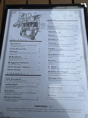 Menu photo 2 Belladina's Pizzeria Greenville, SC