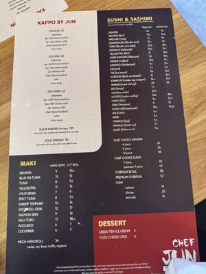 Menu photo 2 Chef JUN - Point Loma San Diego, CA