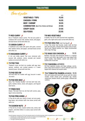 Menu photo 8 Pho & Padthai Charleston, SC Menu photo 8 Pho & Padthai Charleston, SC