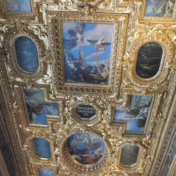 Palazzo Ducale - One ornate ceiling. They're all pretty much as beautiful as this. - Museums Near Me - Venezia, VE Palazzo Ducale - One ornate ceiling. They're all pretty much as beautiful as this. - Museums Near Me - Venezia, VE