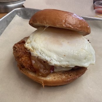 The Crack Shack - Senor Croque Sandwich - Chicken Shop Near Me - Costa Mesa, California