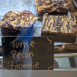 Turtle pecan brownie Turtle pecan brownie
