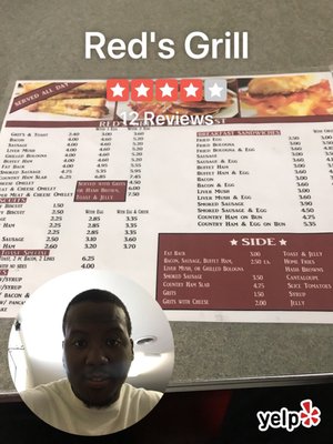 Menu photo 3 Red's Grill Rock Hill, SC