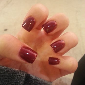 Orchid Nails - OPI Borgata Blackberry acrylic fill - great for fall - Nail Salons Near Me - Freehold, New Jersey Orchid Nails - OPI Borgata Blackberry acrylic fill - great for fall - Nail Salons Near Me - Freehold, New Jersey