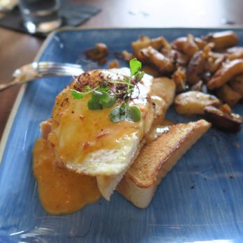 STIRR - Eggs Benedict! They split it in half for me and my sister since we said we were sharing. So nice! - Cocktail Bars Near Me - Dallas, Texas STIRR - Eggs Benedict! They split it in half for me and my sister since we said we were sharing. So nice! - Cocktail Bars Near Me - Dallas, Texas