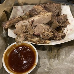 Brisket that melted in our mouths