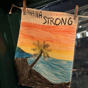 Flatbread Company - Loves the kids drawings up on the inside supporting the islands battle with the fire in Lahaina. - Pizza Near Me - Paia, Hawaii Flatbread Company - Loves the kids drawings up on the inside supporting the islands battle with the fire in Lahaina. - Pizza Near Me - Paia, Hawaii