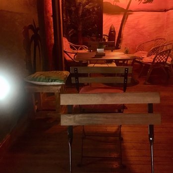 Moai Tiki Bar - Sitting in the back - Tiki Bars Near Me - Pompei, NA