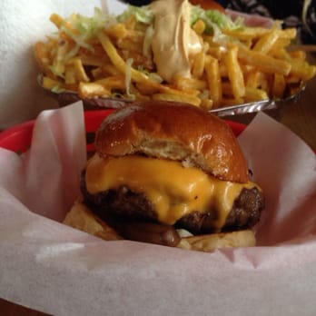 7Bone Burger Co - The 'Robert Johnston' burger with Dirty Fries - Burgers Near Me - Southampton, STH