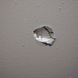 Labor Ready Services - Drywall repair Before