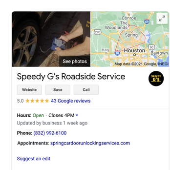 Speedy G's Roadside Service - Roadside Assistance Near Me - Spring, Texas Speedy G's Roadside Service - Roadside Assistance Near Me - Spring, Texas