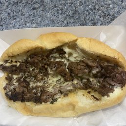 Cheese Steak from Maple Angus, just as it was packaged in the bag.