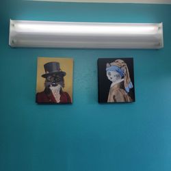 Ocean Shores Animal Hospital - Exam room decor