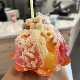 Scoop Vanilla Ice Cream