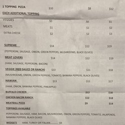 Last Stop Beverage - Menu as of March 19 2024