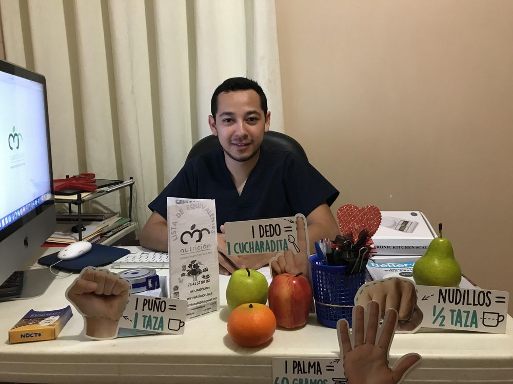 Nutritionist Misael Reyes